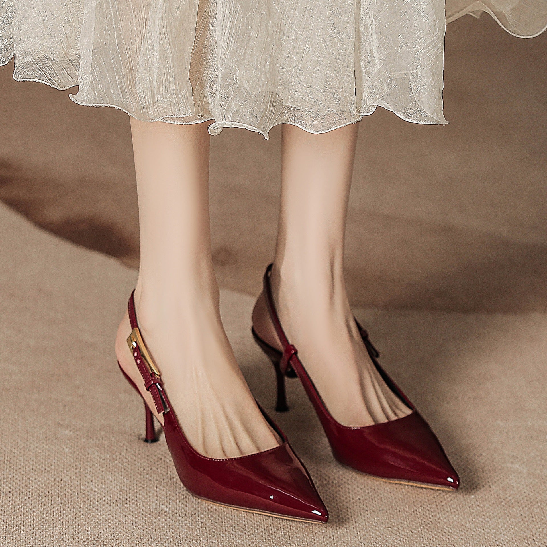 GC Women "Simple Sling" Stiletto Pumps