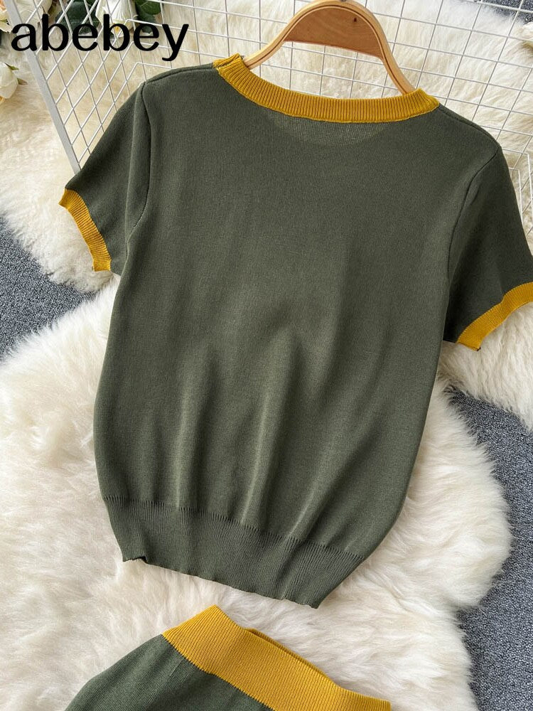 GC Women Classic Knit Two-Piece Set