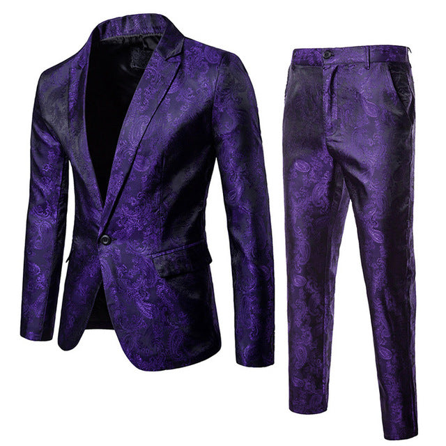 GC Men "Paisley Prince" Suit