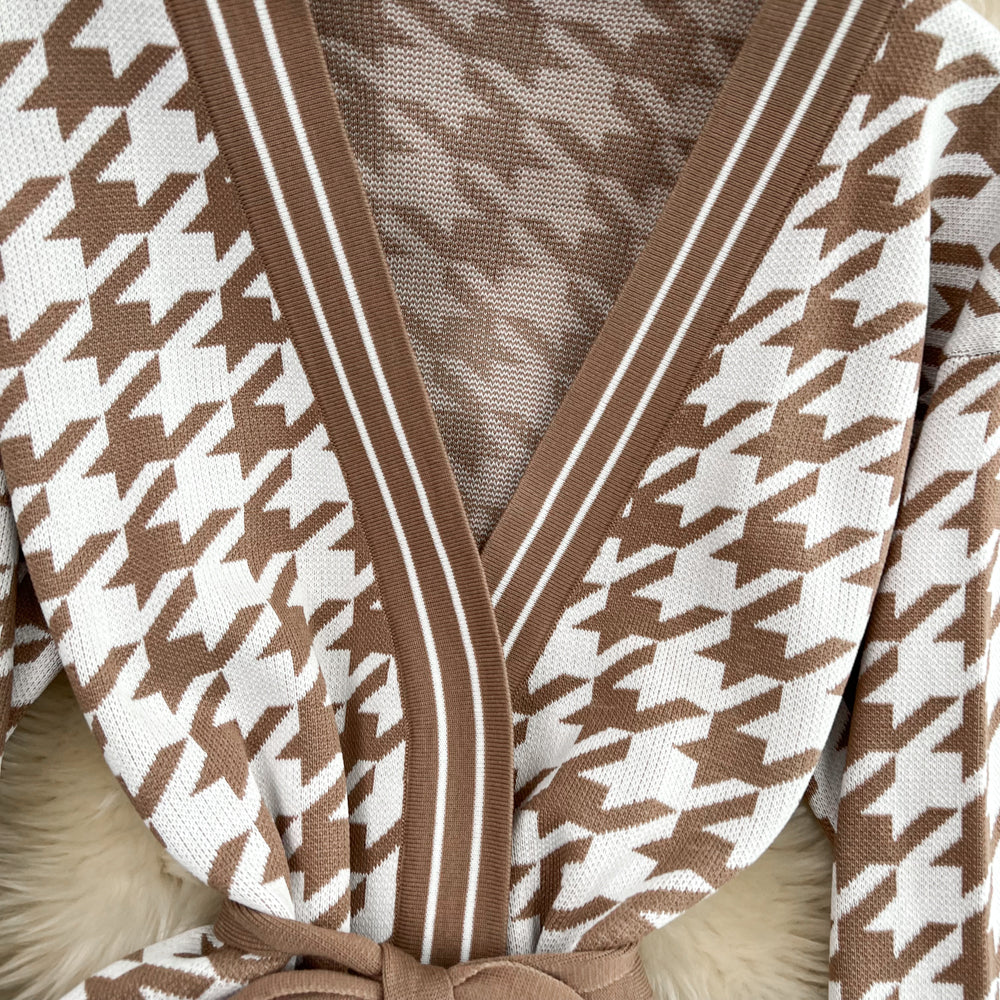 GC Women "Sweet Houndstooth" Two-Piece Set