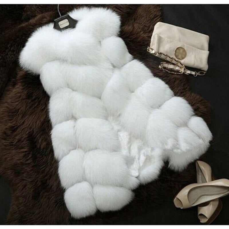 GC Women "Pow Pow" Vegan Fur Vest