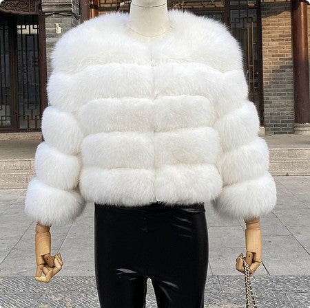 GC Women "Furry Fur" Faux Fur Jacket