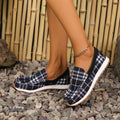 GC Women "Plaid Praise" Slip-Ons