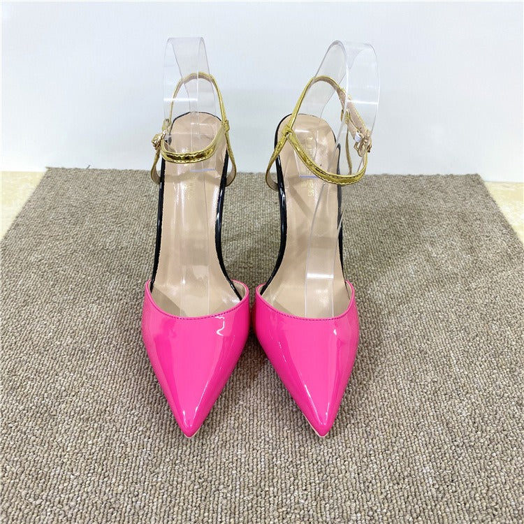 GC Women "Color Block" Stiletto Sandals