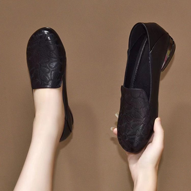 GC Women "Vintage Bloom" Embroidered Flats