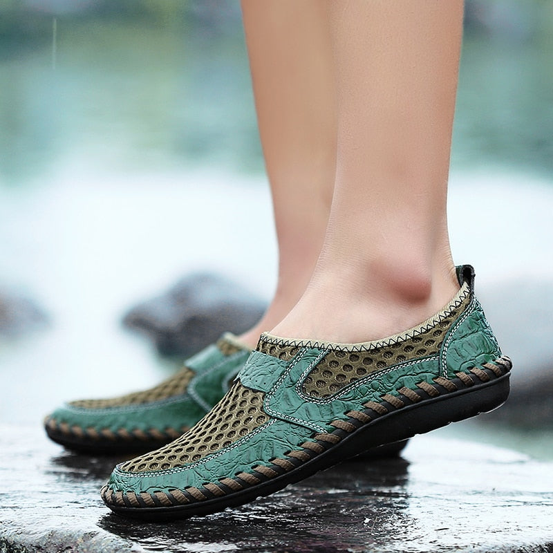 GC Men "Breath of Life III" Mesh Loafers