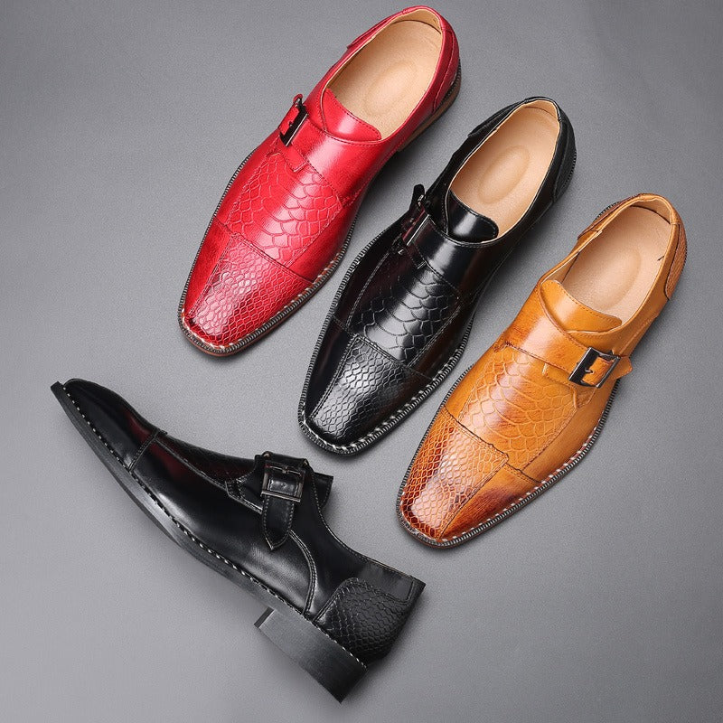 GC Men "Buckled Up" Leather Shoes
