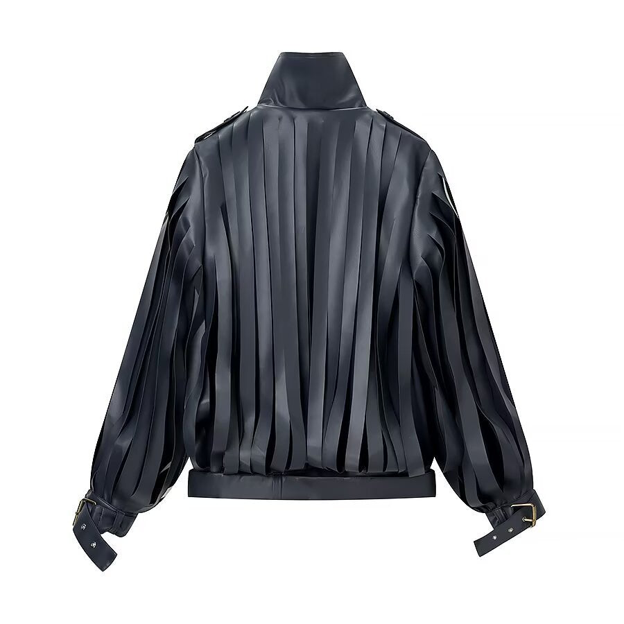 GC Women "Cutting Up" Leather Jacket