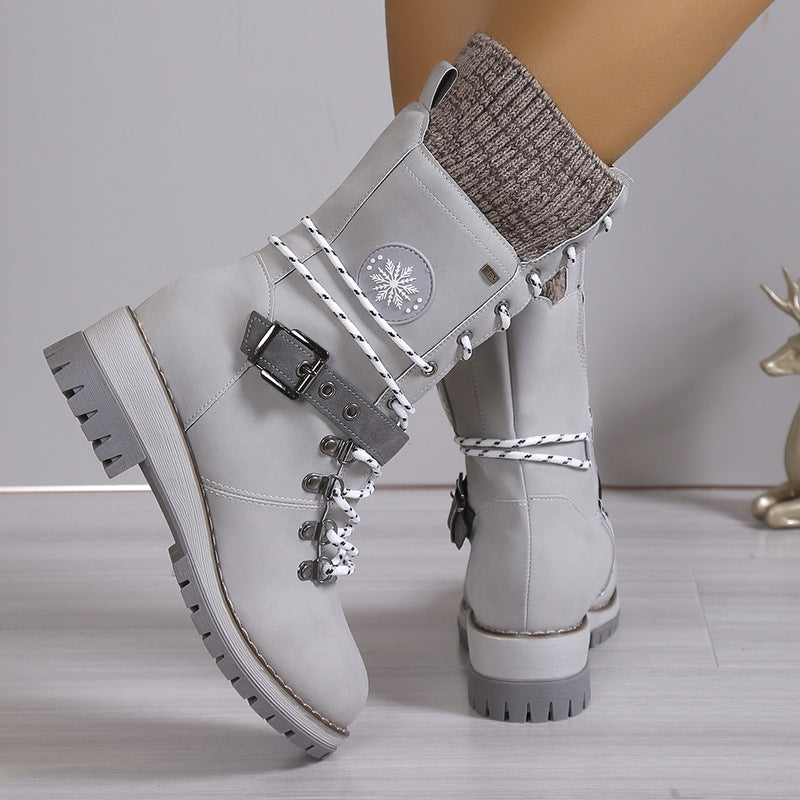 GC Women "Winter Blessing" Fur Snow Boots