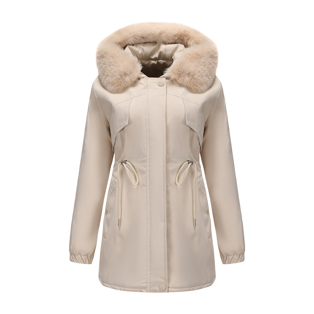 GC Women Medium Length Slim Fit Winter Coat