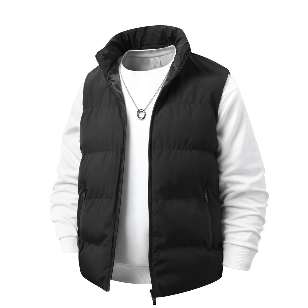 GC Men Fleece-Lined Warm Loose Fit Vest