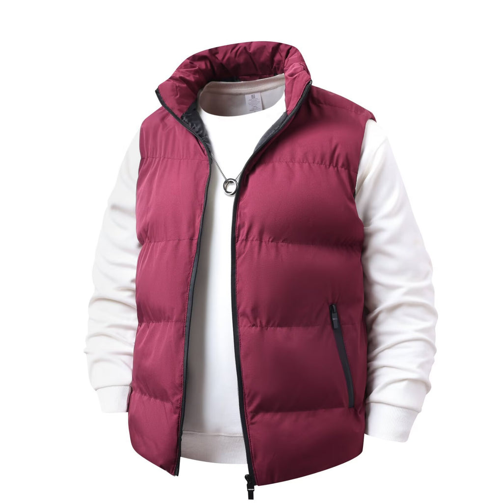 GC Men Fleece-Lined Warm Loose Fit Vest