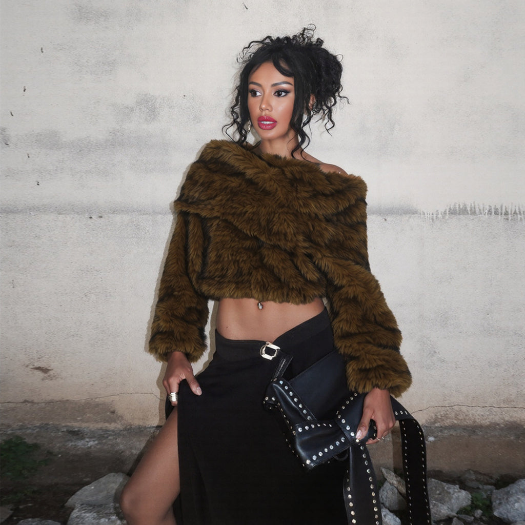 GC Women "One Wonder" Fur Pull-Over Jacket