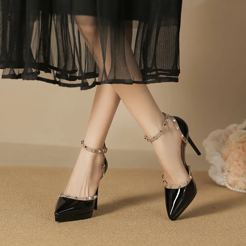 GC Women "Rivet Rock" Stiletto Pumps