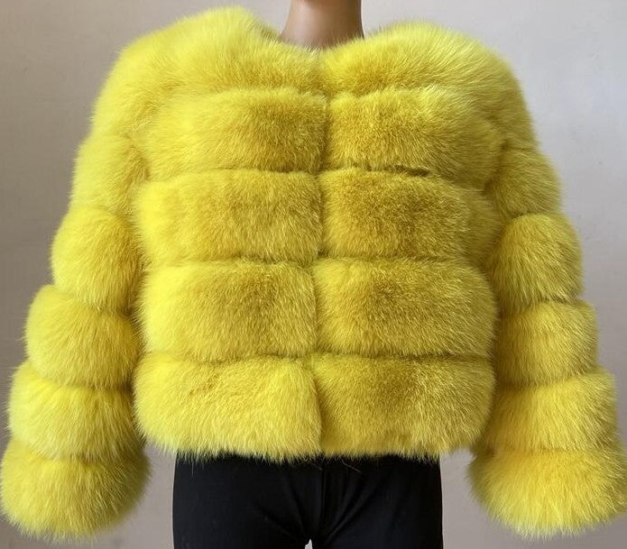 GC Women "Furry Fur" Faux Fur Jacket