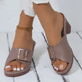 GC Women "Block & Buckle" Sandals