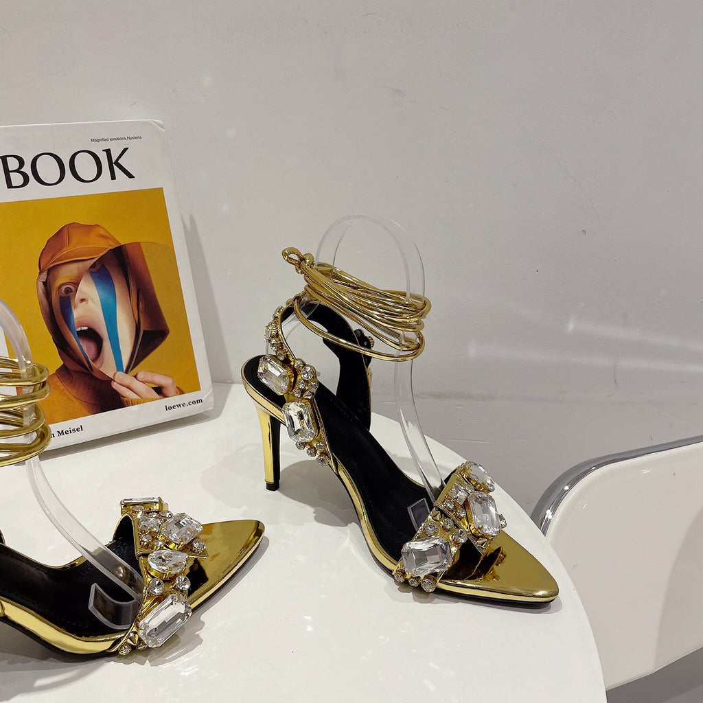 GC Women "Cross & Shine" Sandals