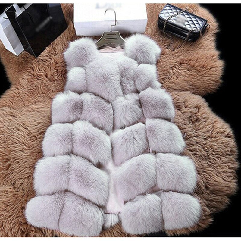 GC Women "Pow Pow" Vegan Fur Vest
