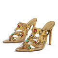 GC Women "Crystal Elegance" Mule Sandals