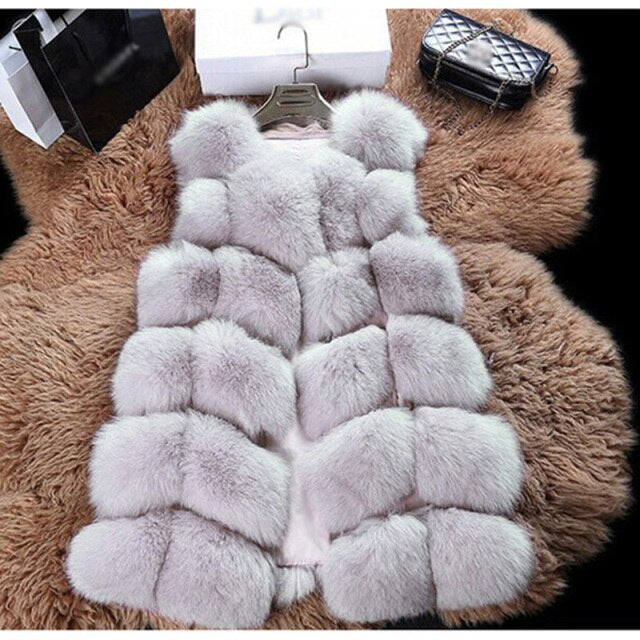 GC Women "Pow Pow" Vegan Fur Vest