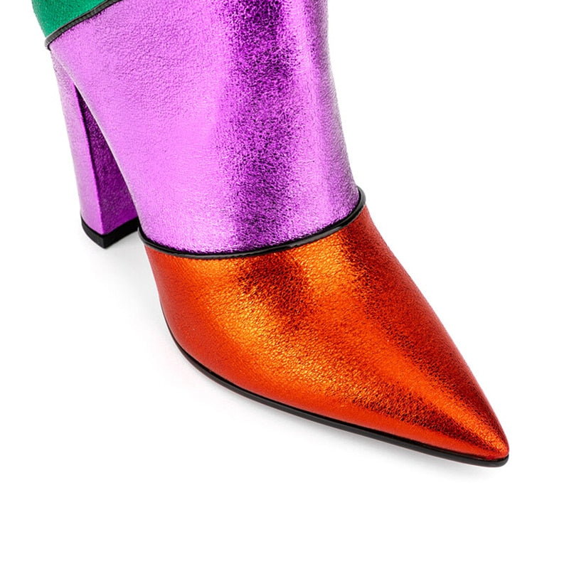 GC Women "Rainbow Road" Knee High Boots