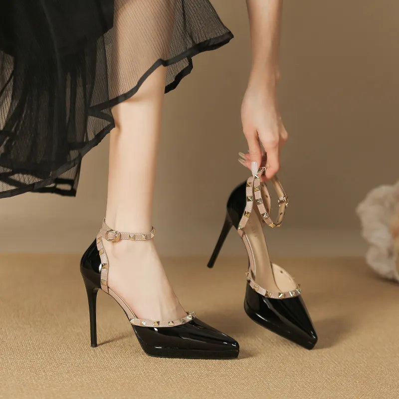 GC Women "Rivet Rock" Stiletto Pumps
