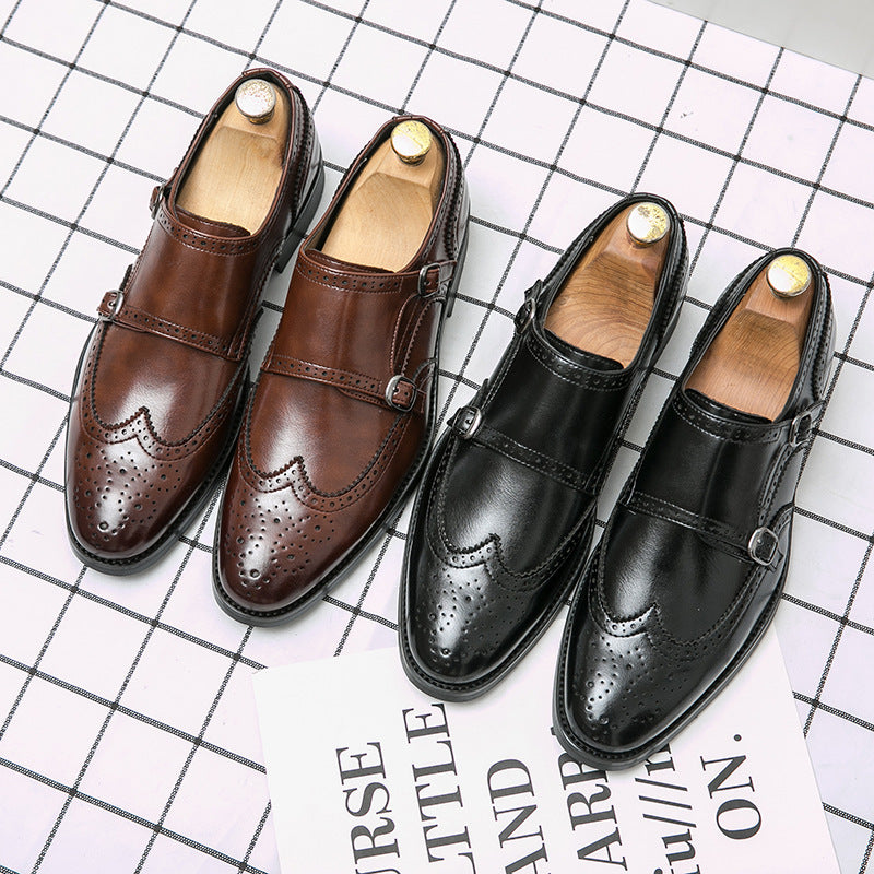GC Men "Lifted" Leather Shoes
