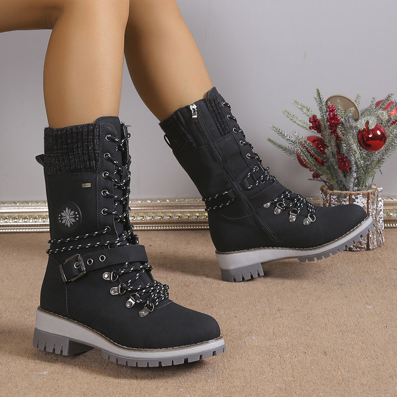 GC Women "Winter Blessing" Fur Snow Boots