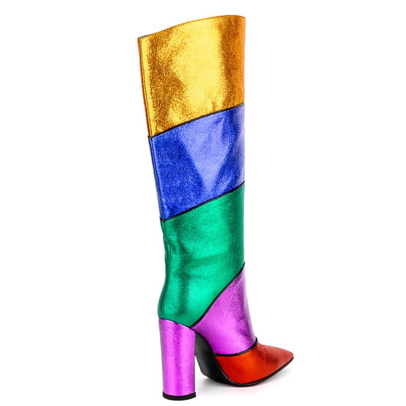 GC Women "Rainbow Road" Knee High Boots