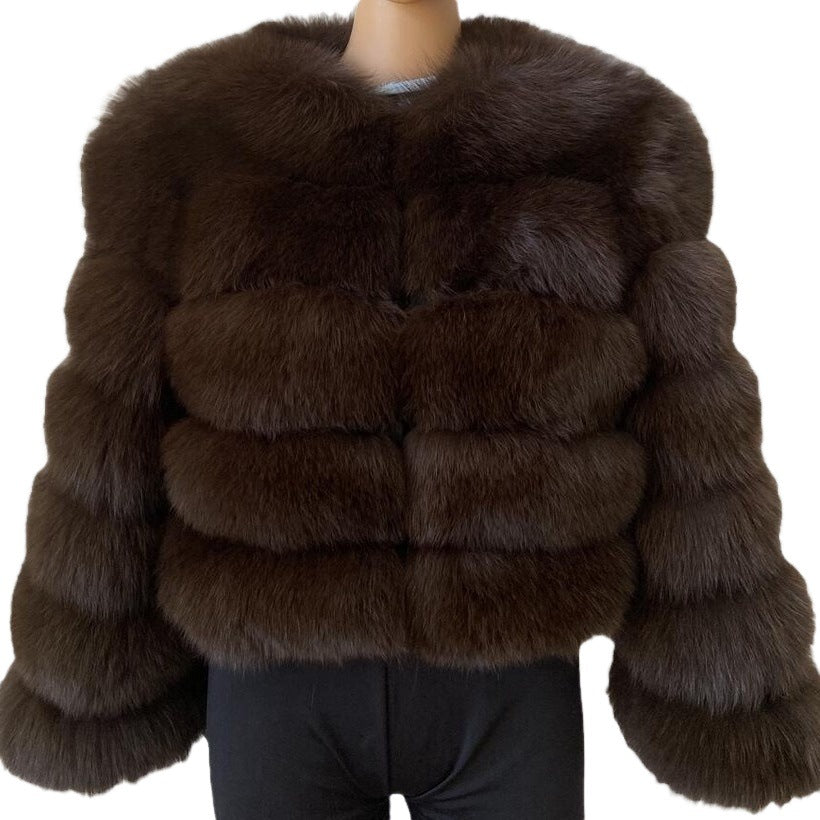 GC Women "Furry Fur" Faux Fur Jacket