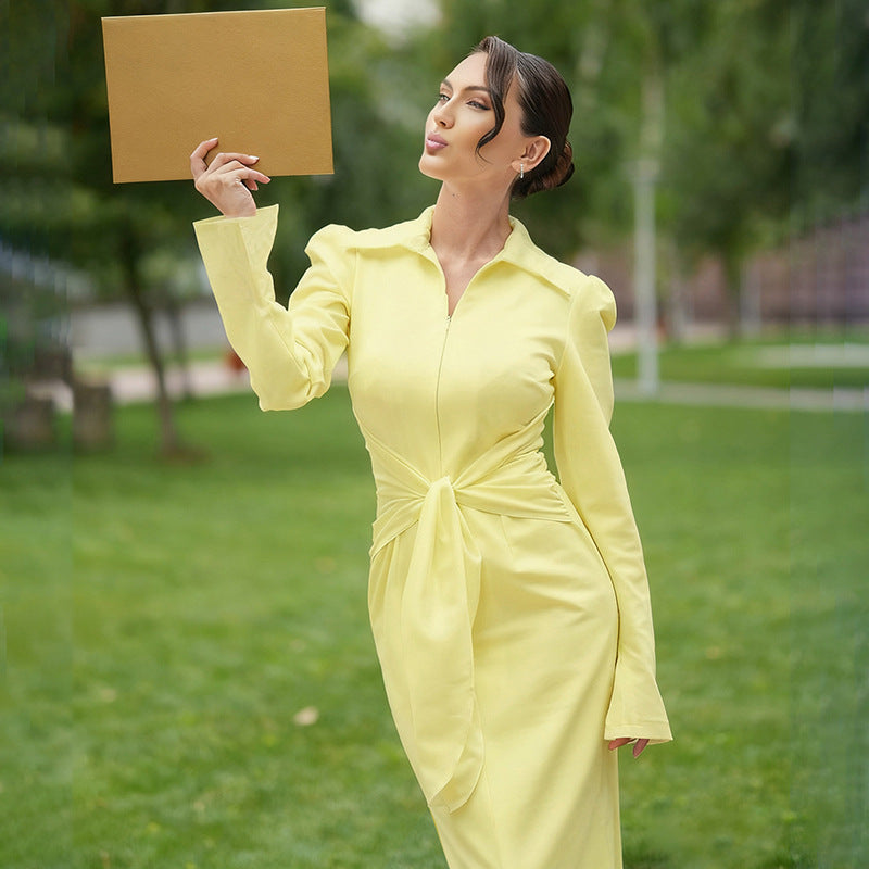 GC Women "River Ties" Fitted Dress