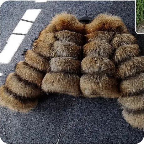 GC Women "Furry Fur" Faux Fur Jacket