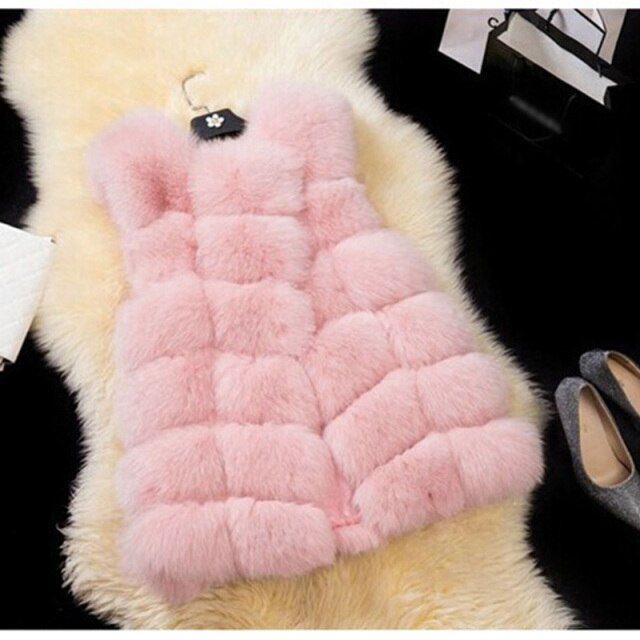GC Women "Pow Pow" Vegan Fur Vest