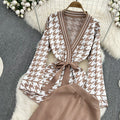 GC Women "Sweet Houndstooth" Two-Piece Set