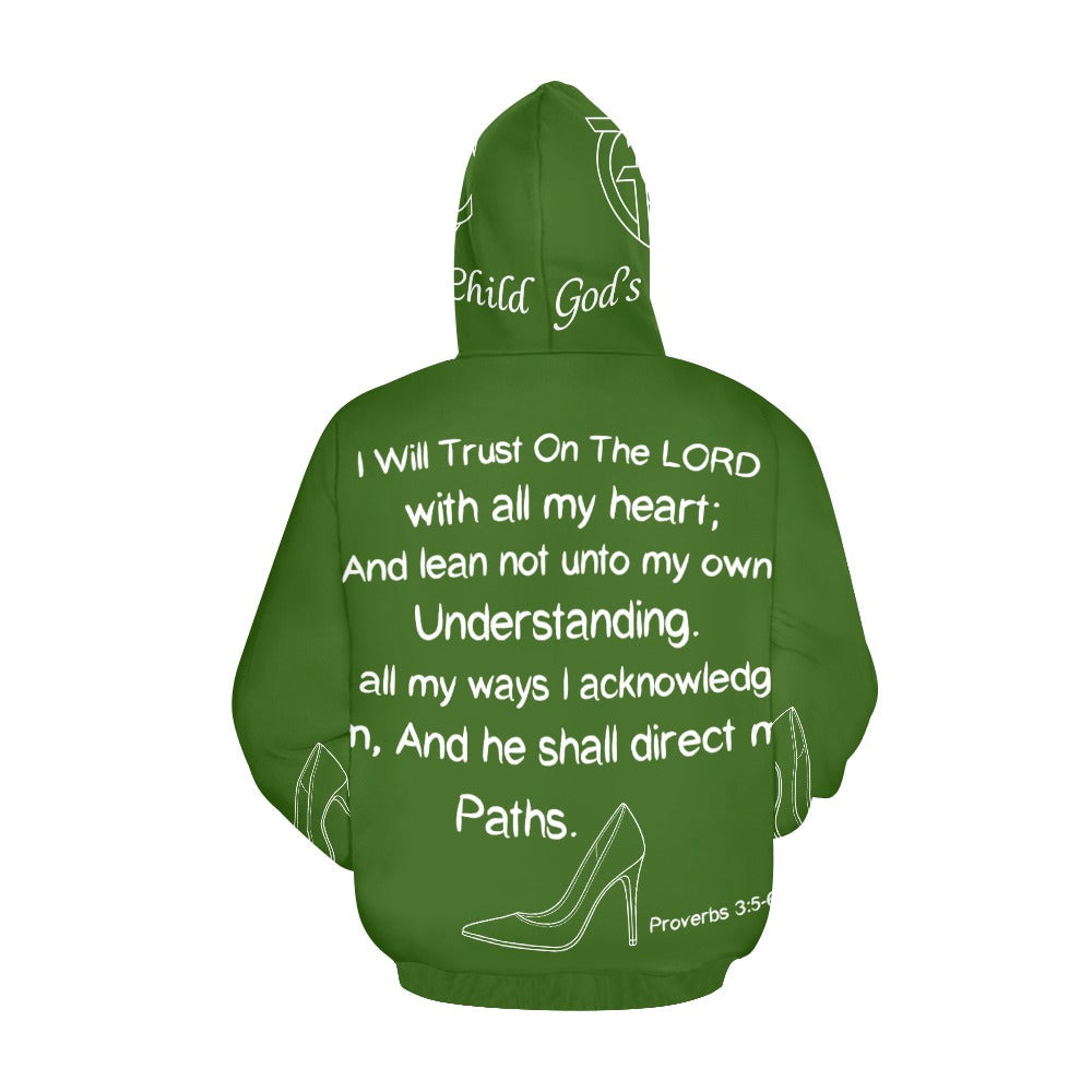 GC Women Standing On The Word Hoodie Proverbs 3:5-6 additional color view