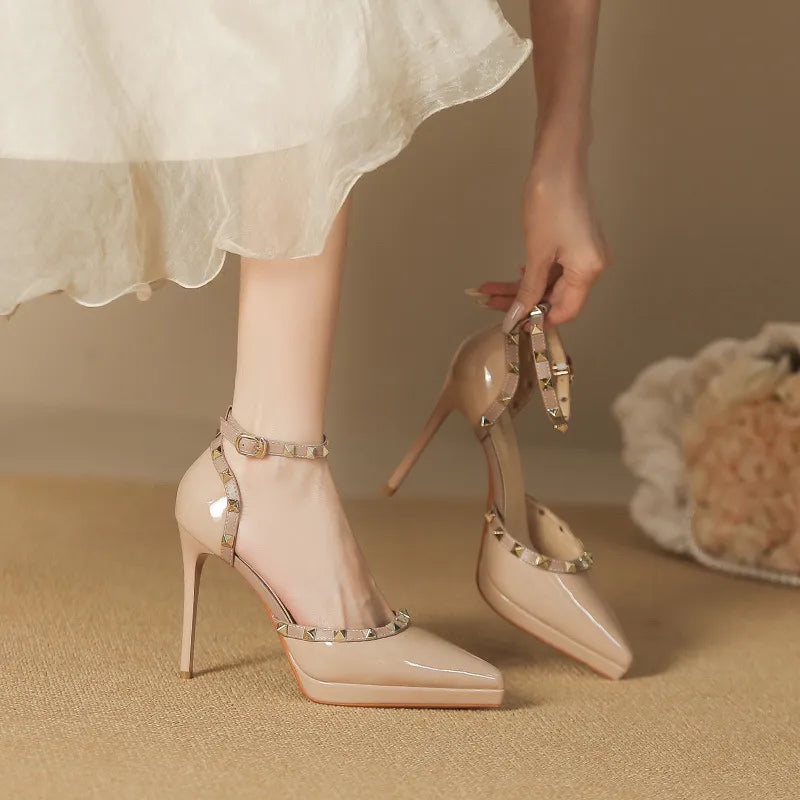GC Women "Rivet Rock" Stiletto Pumps
