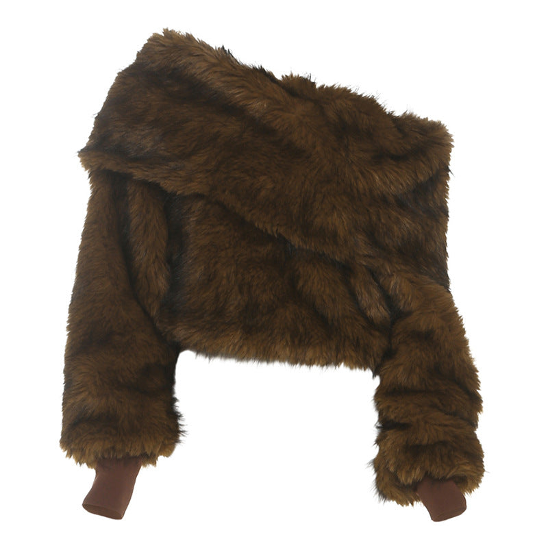GC Women "One Wonder" Fur Pull-Over Jacket