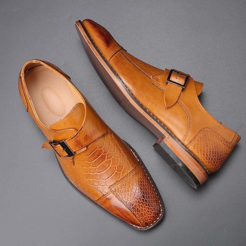 GC Men "Buckled Up" Leather Shoes