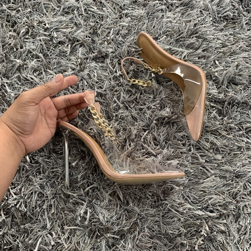 GC Women "Crystal Link" Heel Pumps