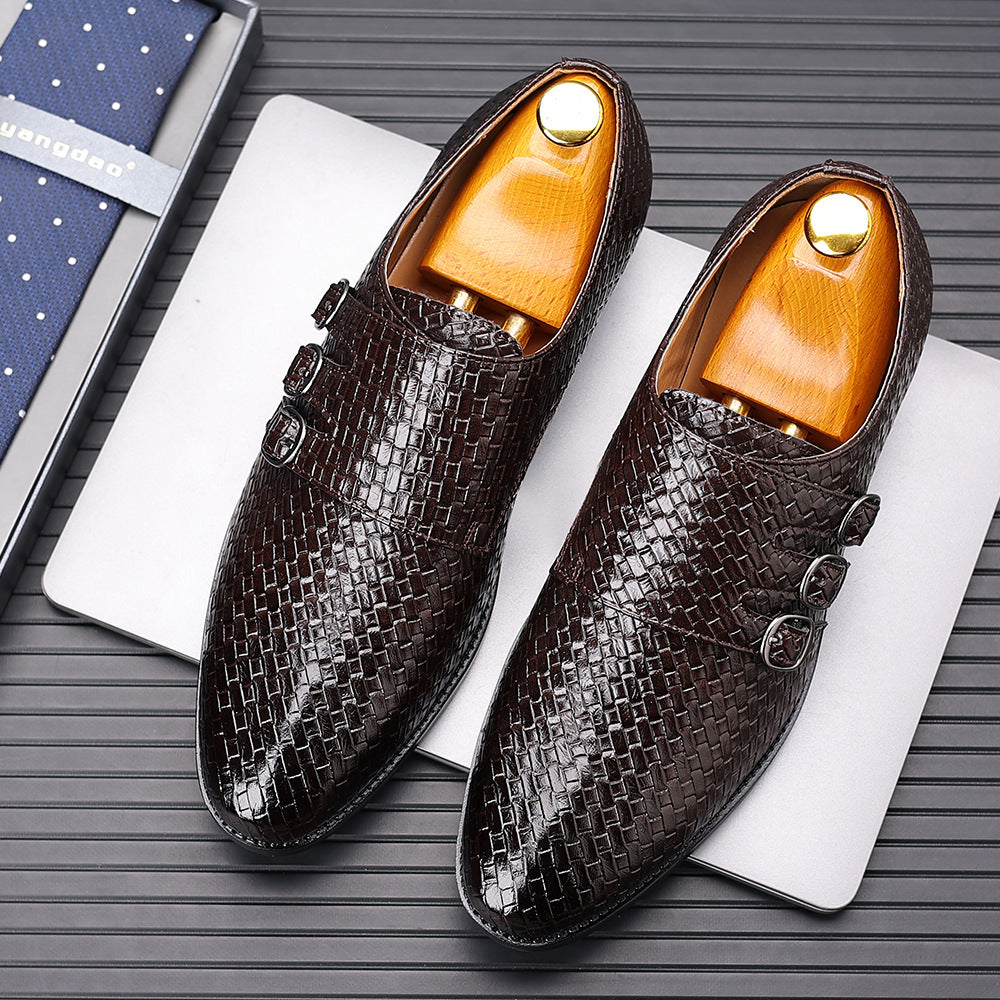 GC Men "Triple Cord" Leather Shoes