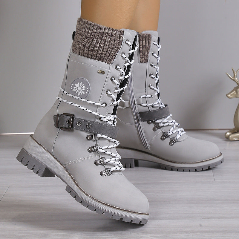 GC Women "Winter Blessing" Fur Snow Boots