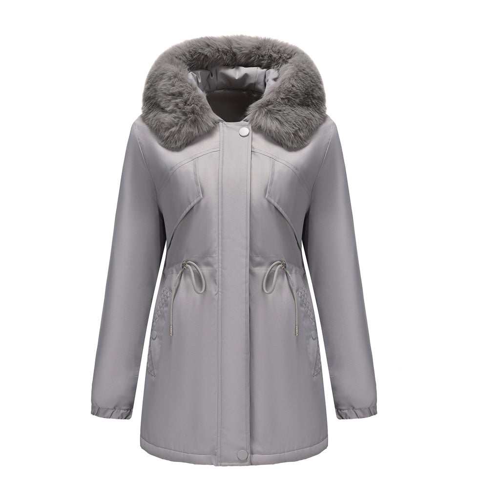 GC Women Medium Length Slim Fit Winter Coat