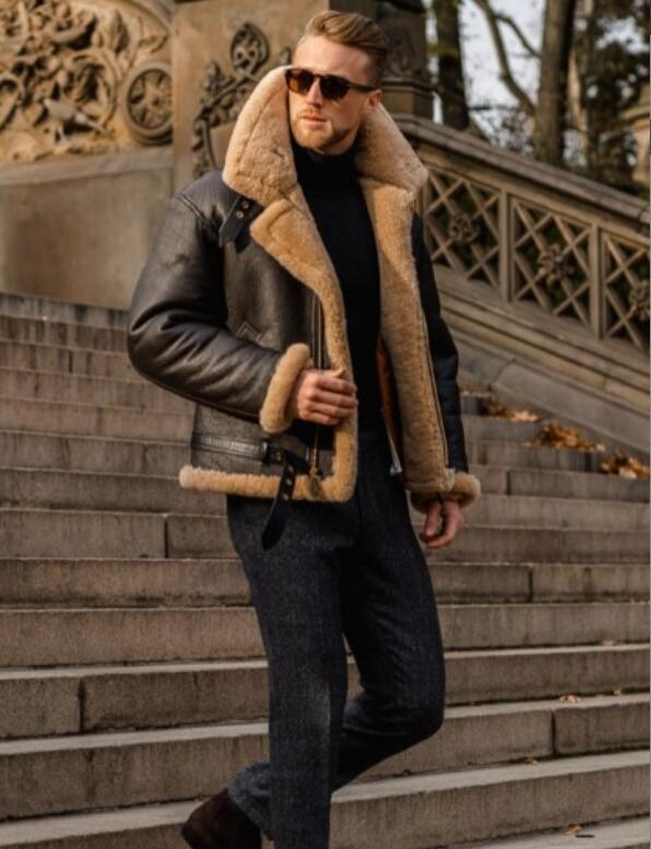 GC Men Shearling Down Jacket