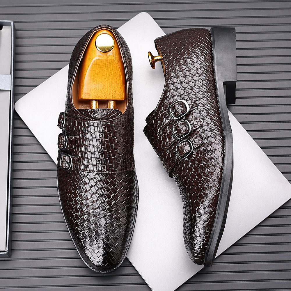 GC Men "Triple Cord" Leather Shoes