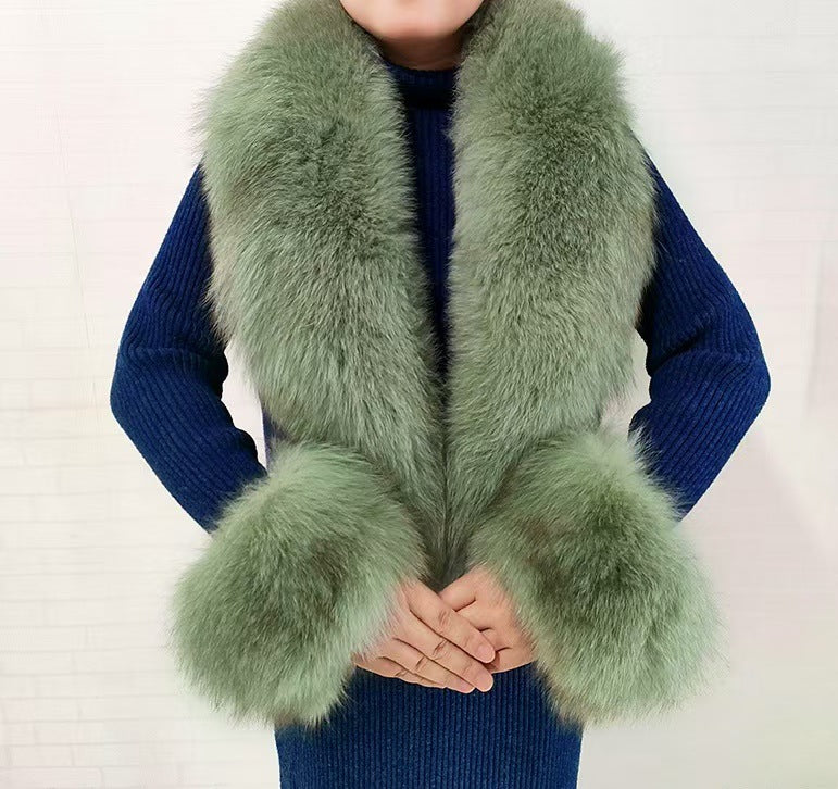 GC Women "Statement Collar" Vegan Fur Accessory