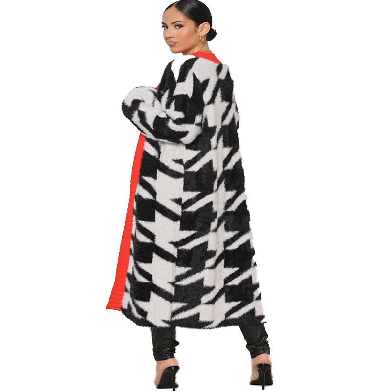 GC Women "Cozy Up" Jacquard Sweater Cardigan
