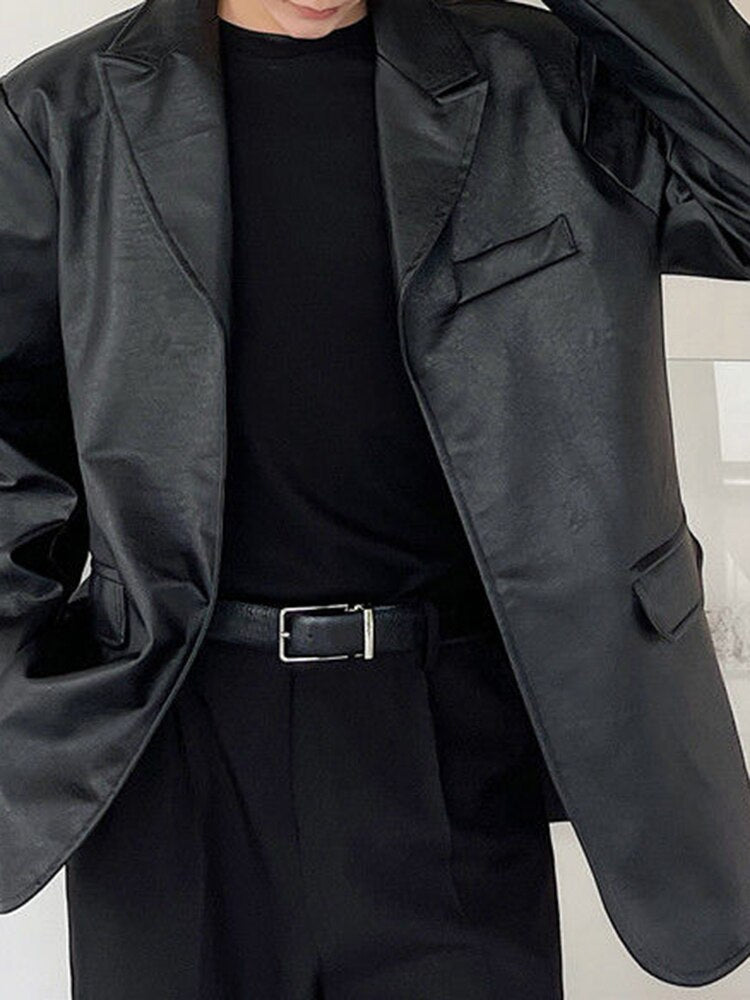 GC Men "Remove Yourself" Leather Jacket