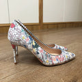 GC Women "Floral Fantasy" Stiletto Pumps