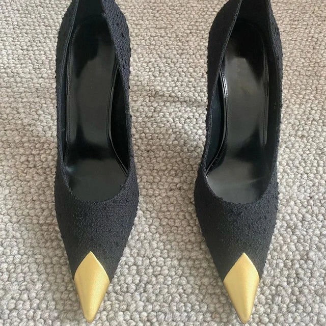 GC Women "Metal Accent" Stiletto Pumps
