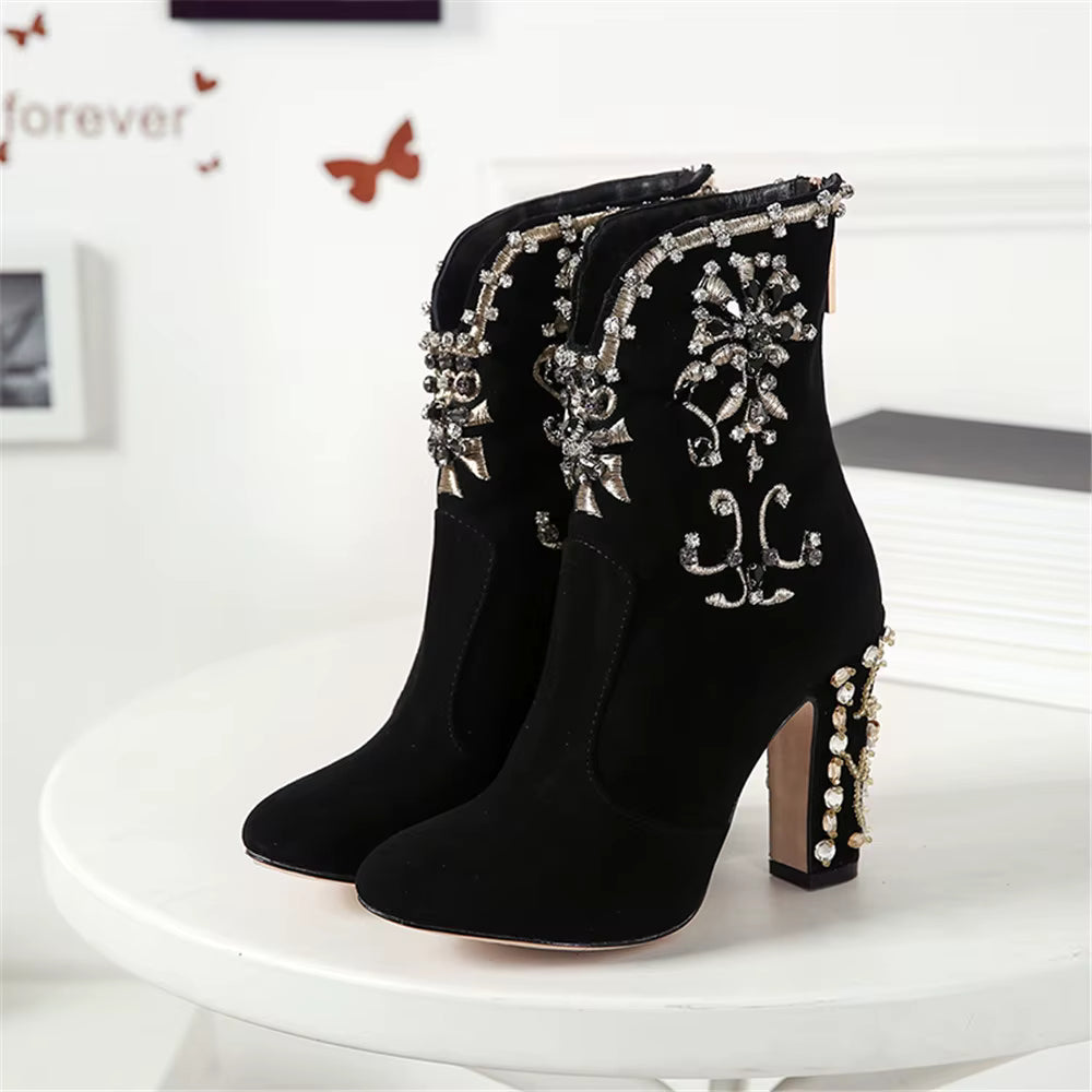GC Women "Crystal Square" Ankle Boots